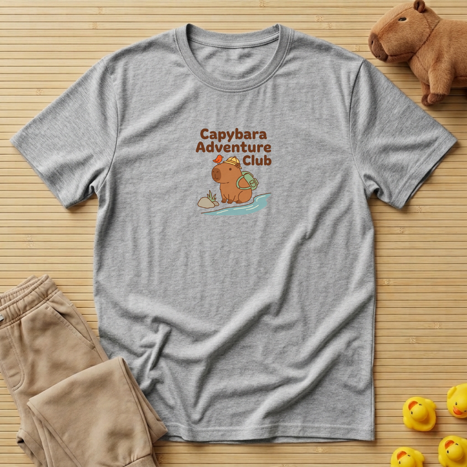Capybara Adventure Club T-shirt
