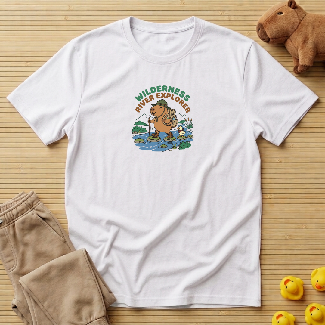 Capybara Wilderness River Explorer T-shirt