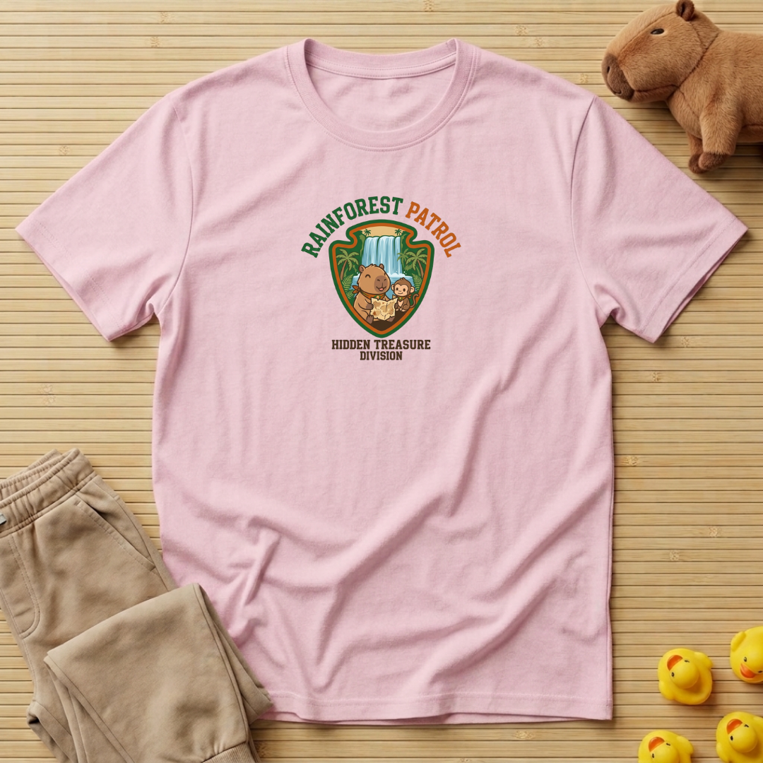 Capybara Rainforest Patrol T-Shirt