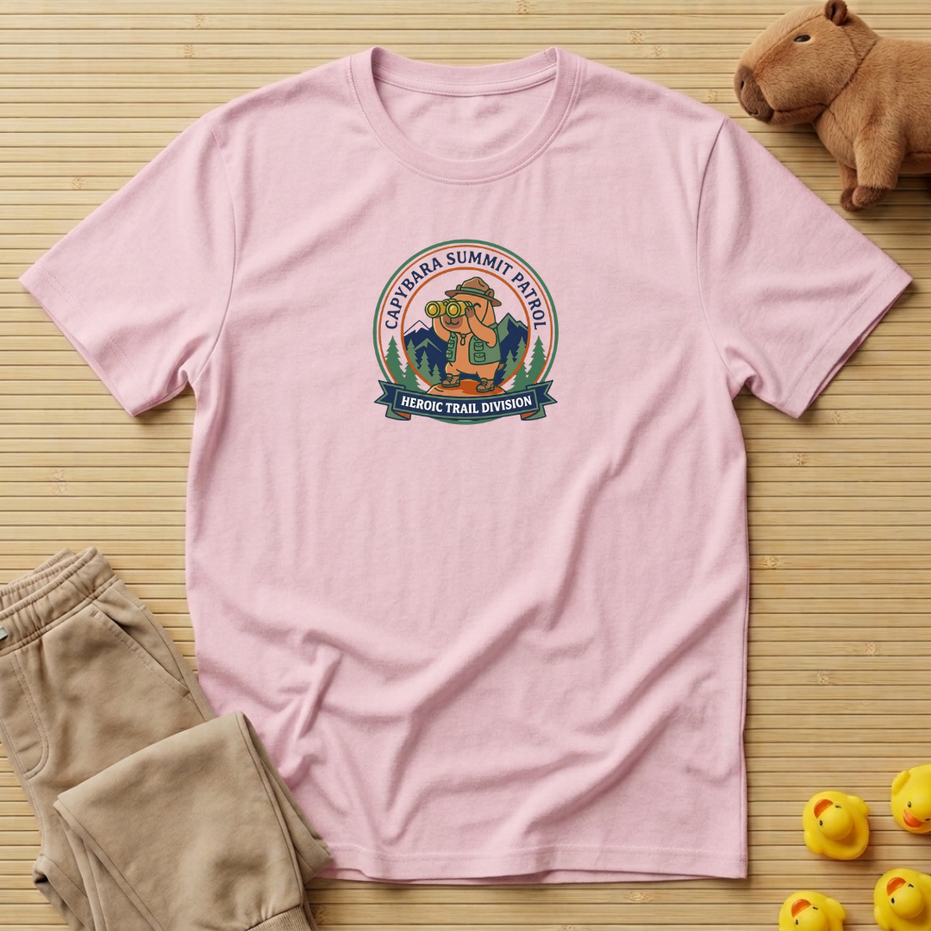 Capybara Summit Patrol T-Shirt