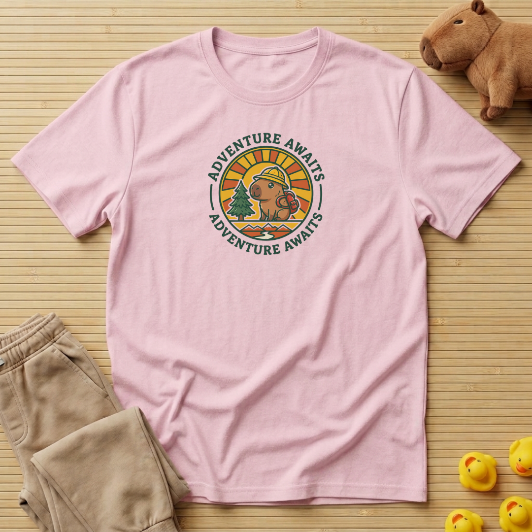 Capybara Adventure Awaits T-Shirt