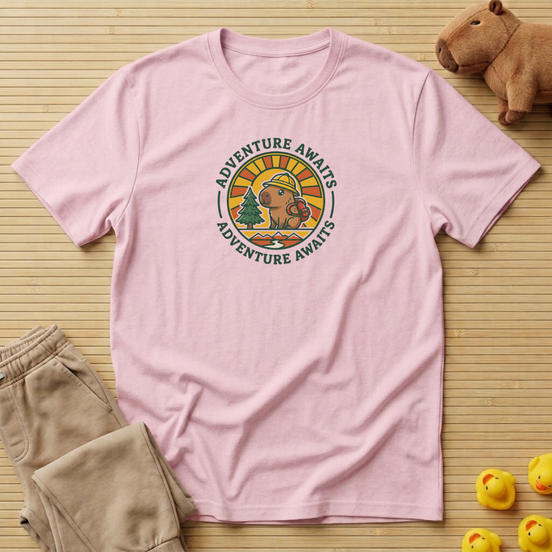Capybara Adventure Awaits T-Shirt