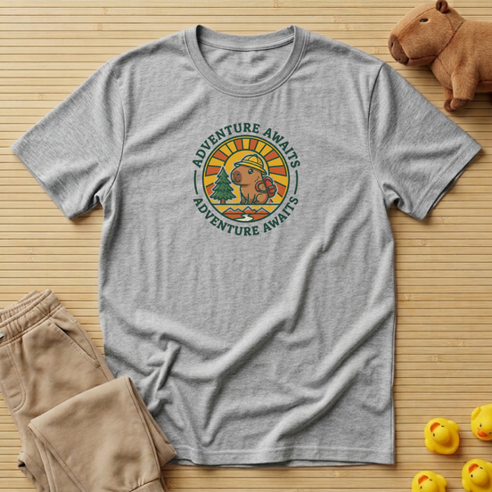 Capybara Adventure Awaits T-Shirt