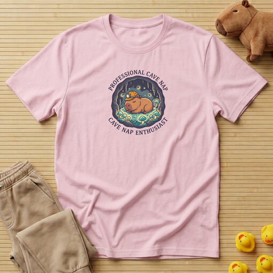 Capybara Professional Cave Nap T-Shirt