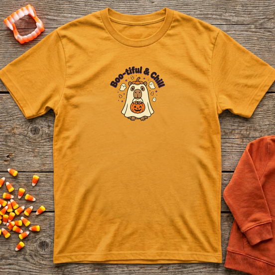 Boo-Tiful & Chill Capy T-Shirt