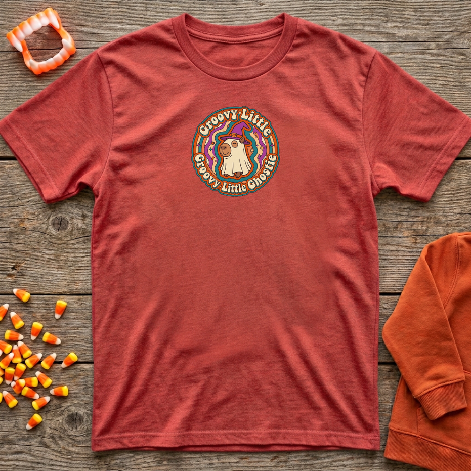 Groovy Little Ghostie Capy T-Shirt