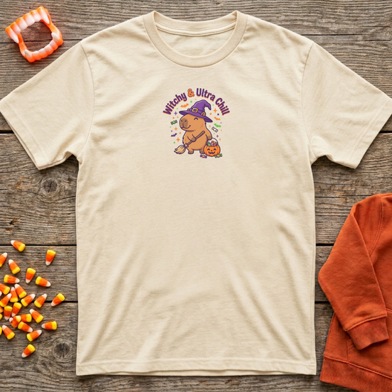 Witchy & Ultra Chill Capy T-Shirt