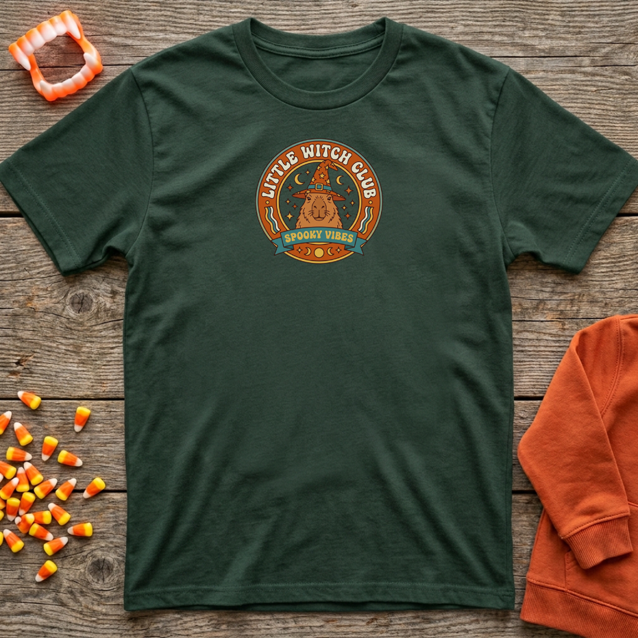 Little Witch Club Spooky Vibes Capy T-Shirt