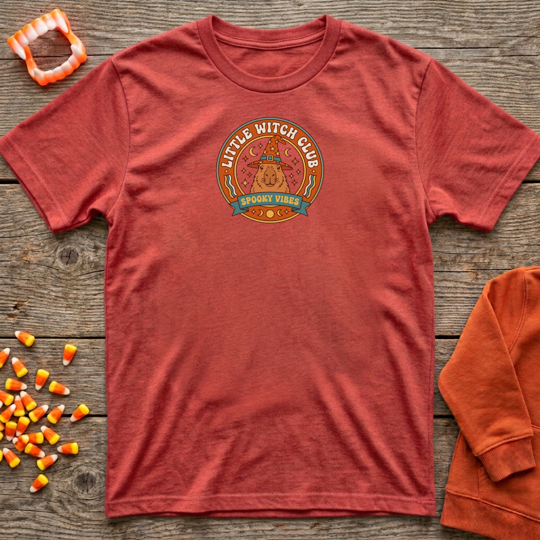 Little Witch Club Spooky Vibes Capy T-Shirt