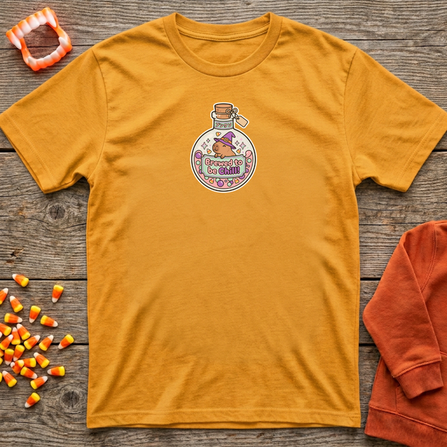 Brewed To Be Chill Capy T-Shirt