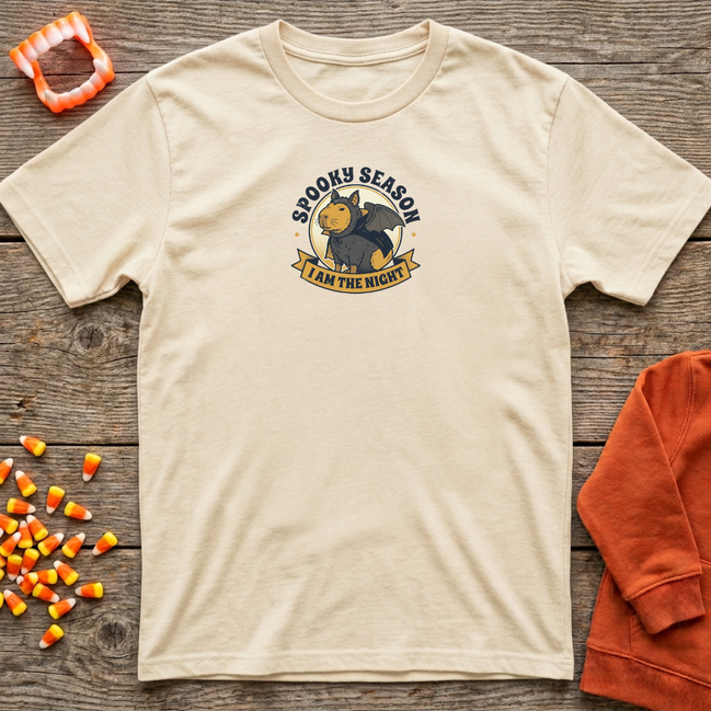 Spooky Season I Am The Night Capy T-Shirt