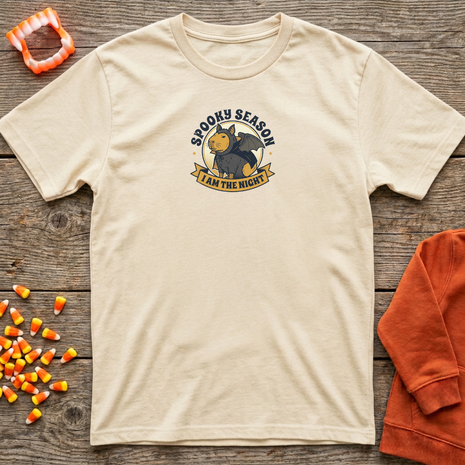 Spooky Season I Am The Night Capy T-Shirt