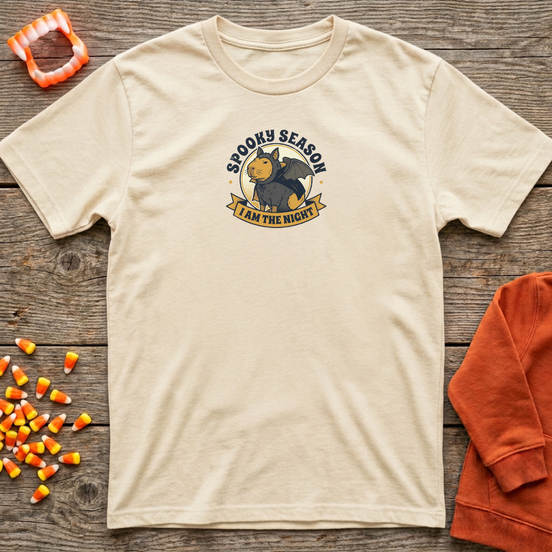 Spooky Season I Am The Night Capy T-Shirt