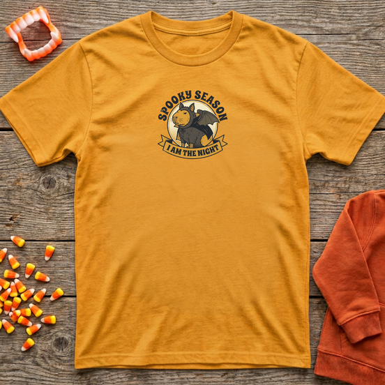 Spooky Season I Am The Night Capy T-Shirt