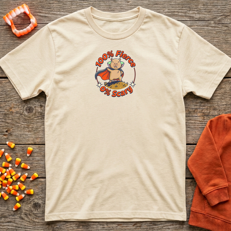 100% Fierce, 0% Scary Capy T-Shirt