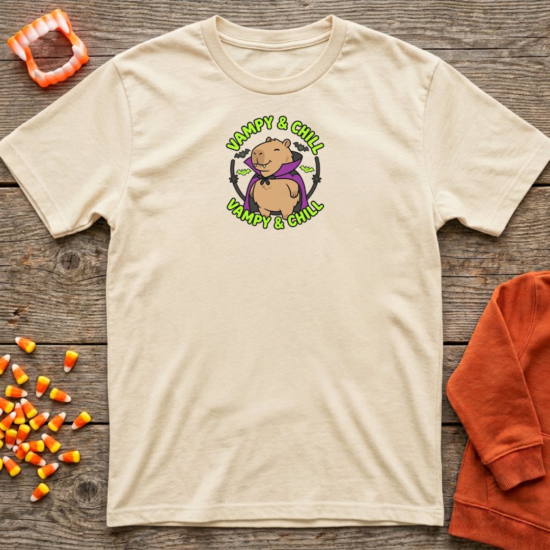 Vampy & Chill Capy T-Shirt