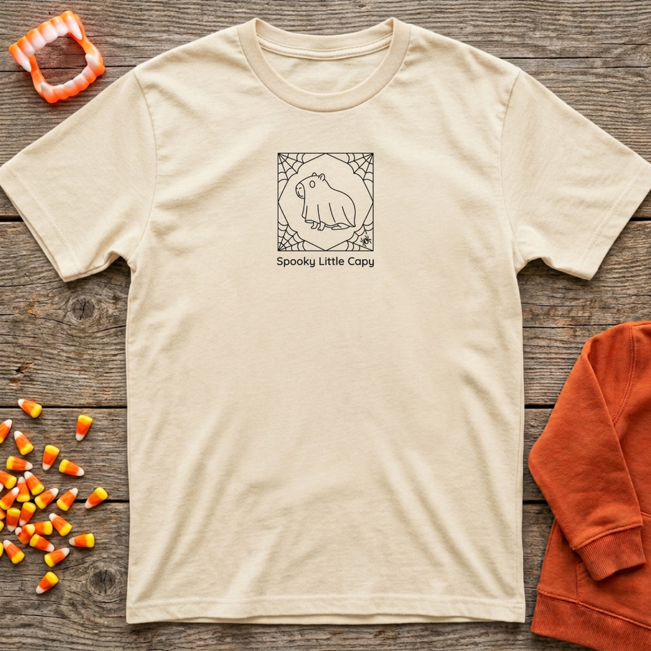 Spooky Little Capy Square T-Shirt