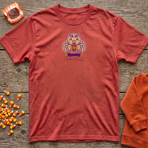 Spooky Little Capy Spider T-Shirt